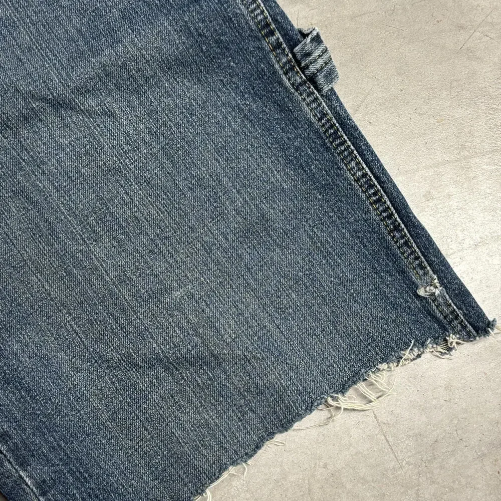 Vintage 2000s Timberland Cut-Off Carpenter Shorts Size 32 - Picture 4 of 7